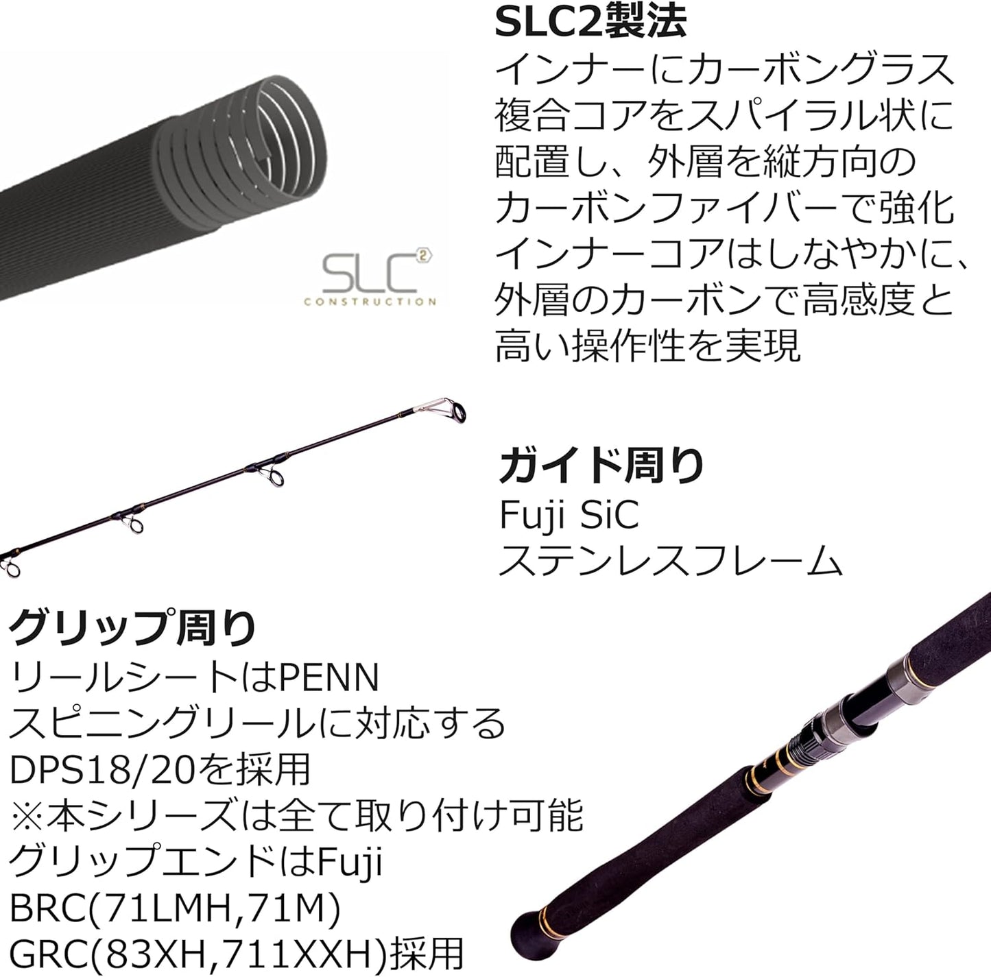 PENN (ペン) SLAMMER CASTING スラマー キャスティング 各種 オフショア マグロ ヒラマサ 青物