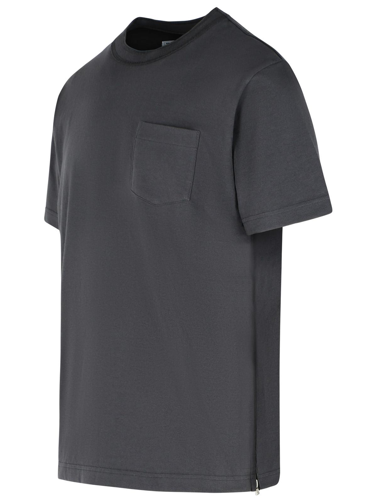 Sacai Sacai Grey Cotton Tシャツ - Image 3