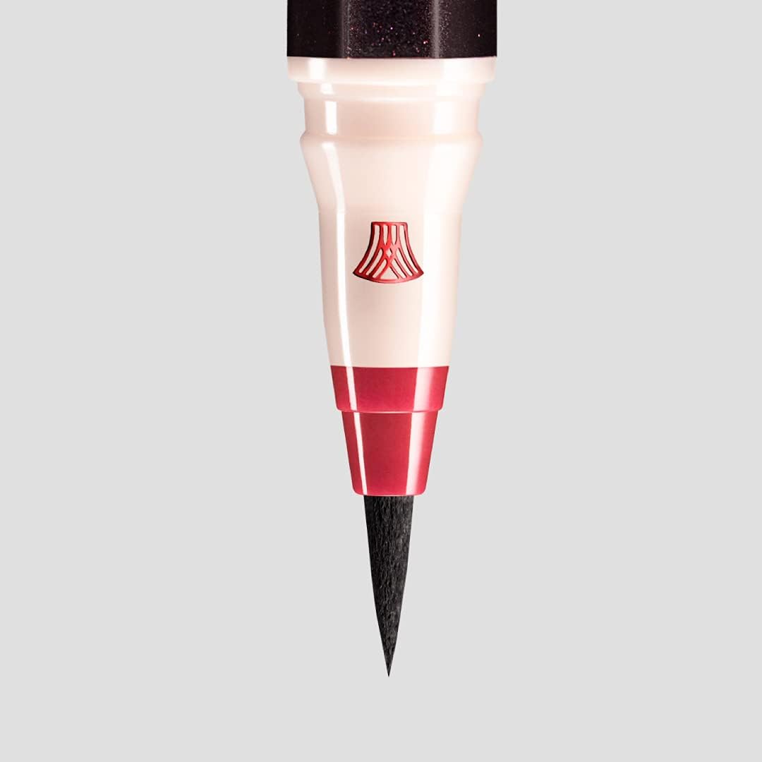 UZU BY FLOWFUSHI Seven Shades of Black [Red Black] Liquid Eyeliner Hot Water Off Hypoallergenic