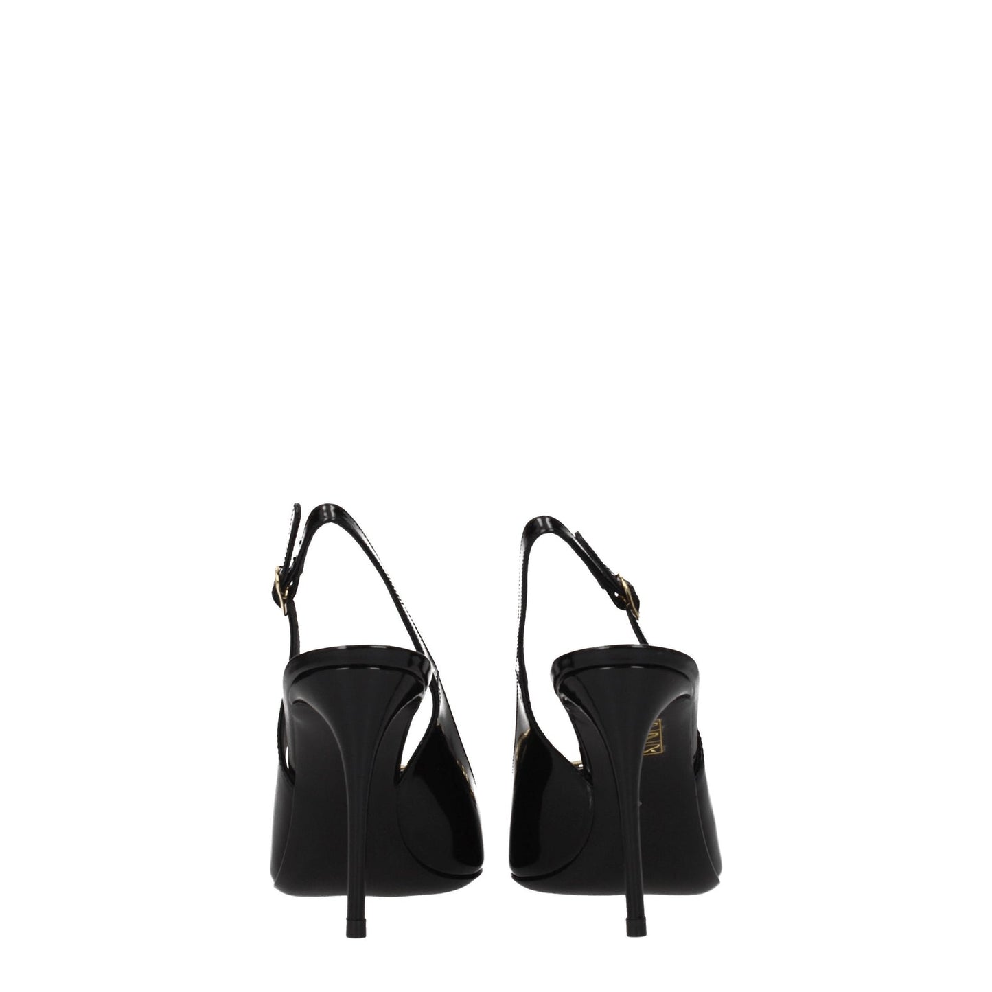 Dolce  Gabbana ドルチェ＆ガッバーナサンダル女性レザーブラック - Image 3