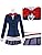 CR ROLECOS DAN DAN Cosplay Costume, Full Set for Adults, Uniform Set, Photo Session, Costume