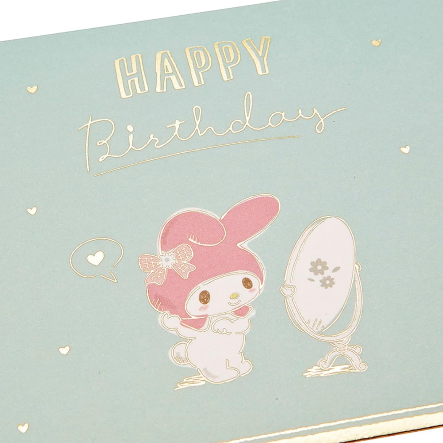Sanrio 733792 My Melody Message Card, Cake and Party Greeting Card, International Shipping Available, BD139-3