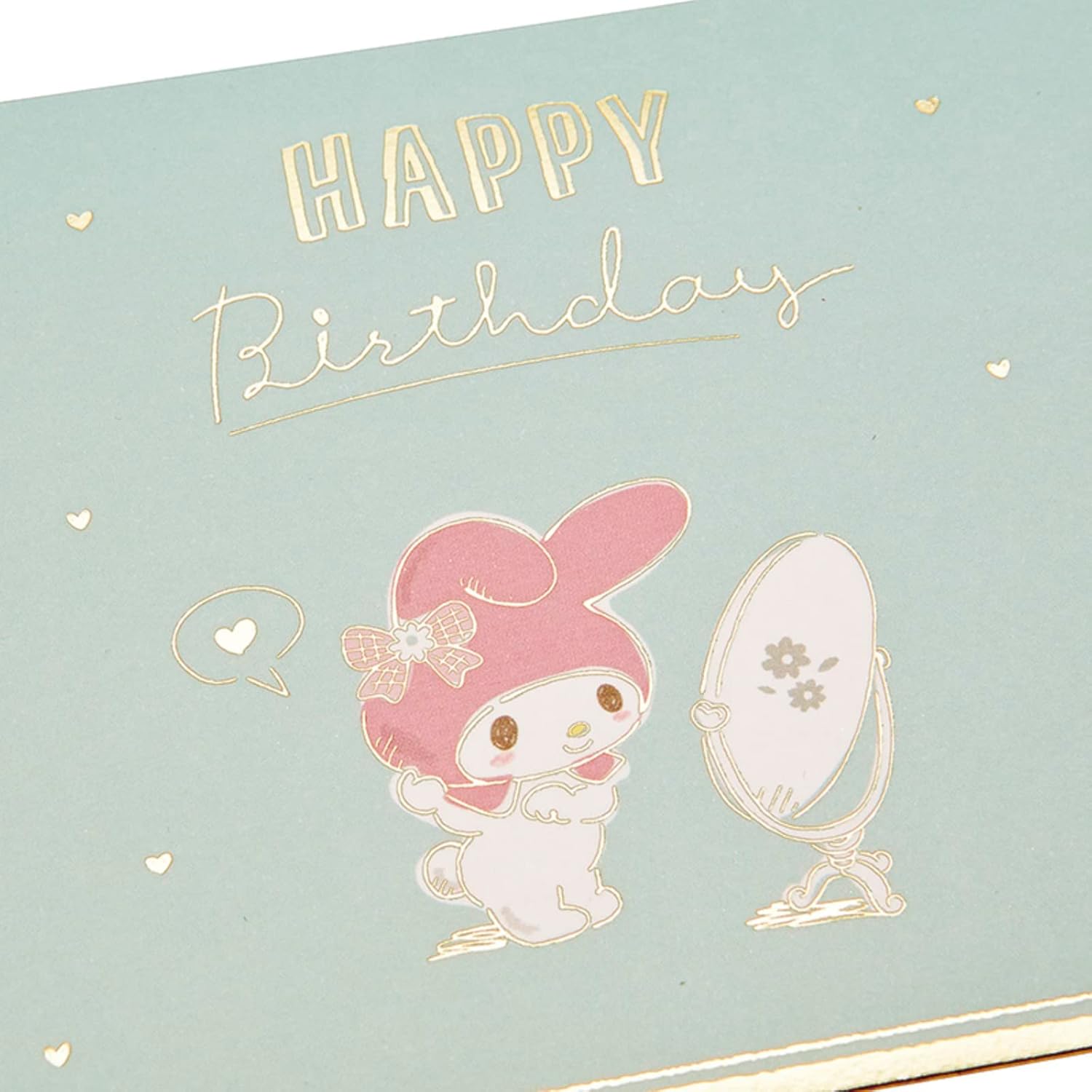 Sanrio 733792 My Melody Message Card, Cake and Party Greeting Card, International Shipping Available, BD139-3