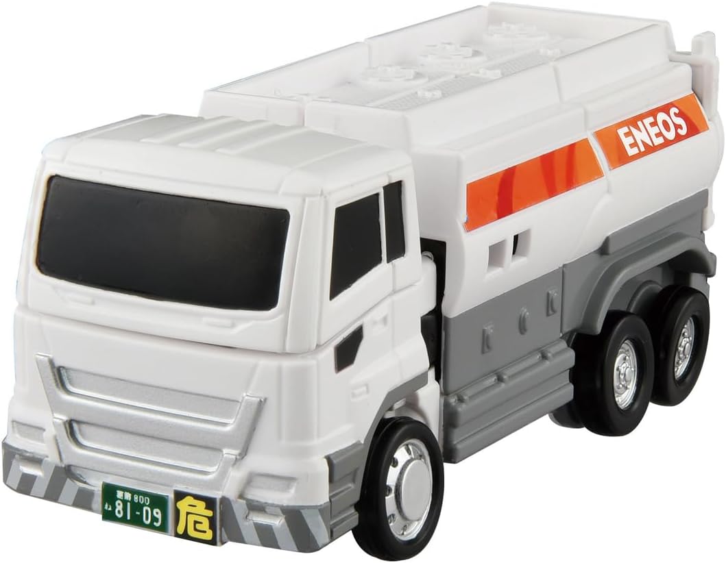 Takara Tomy Tomica Jobreiver TJB04 Standbreiver ENEOS Tank Lorry Mini Car Toy, Ages 3 and Up