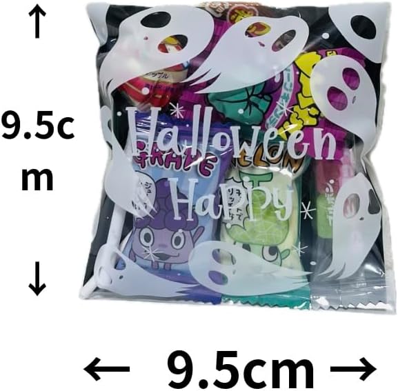 Cute Halloween Candy Petite Gift Set of 8 Bags (6 per bag) / Pastry Event Individual Packaging Candy Soft Candy