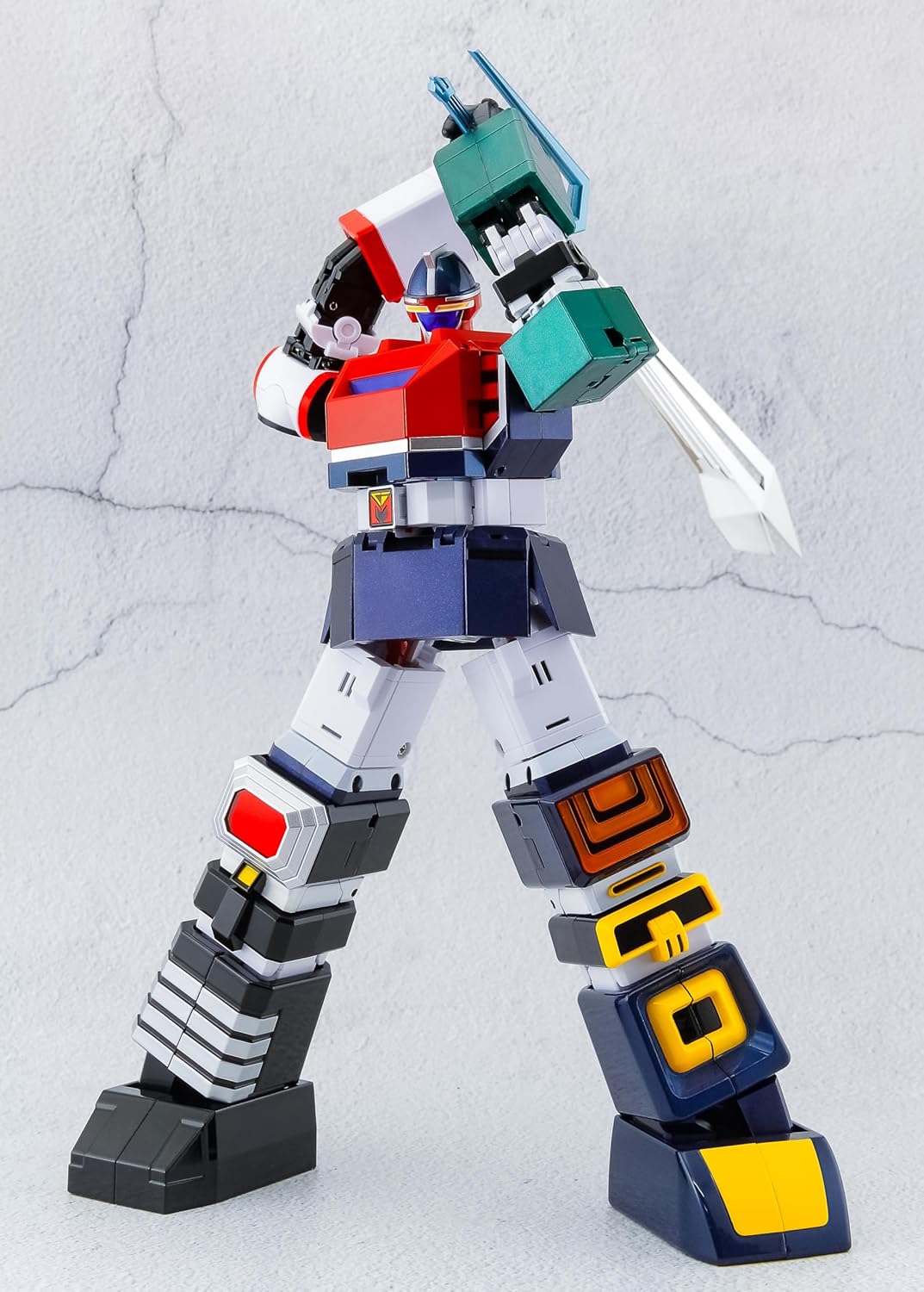 ART STORM Action Toys Action Alloy Six God Combination Godmars, Total Height Approx. 8.7 inches (220 mm), Die-Cast Pre-Painted Movable Figure