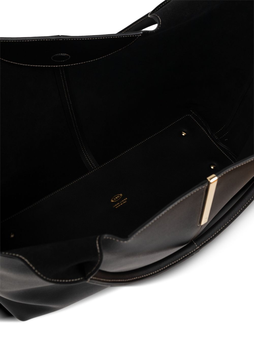 Tods トッド 'S ミディアムレザーショッピングバッグ - Image 3