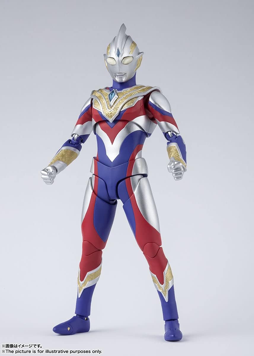 S.H. Figuarts Ultraman Trigger, Multi Type, Approx. 5.9 inches (150 mm), PVC & ABS, Pre-painted Action Figure