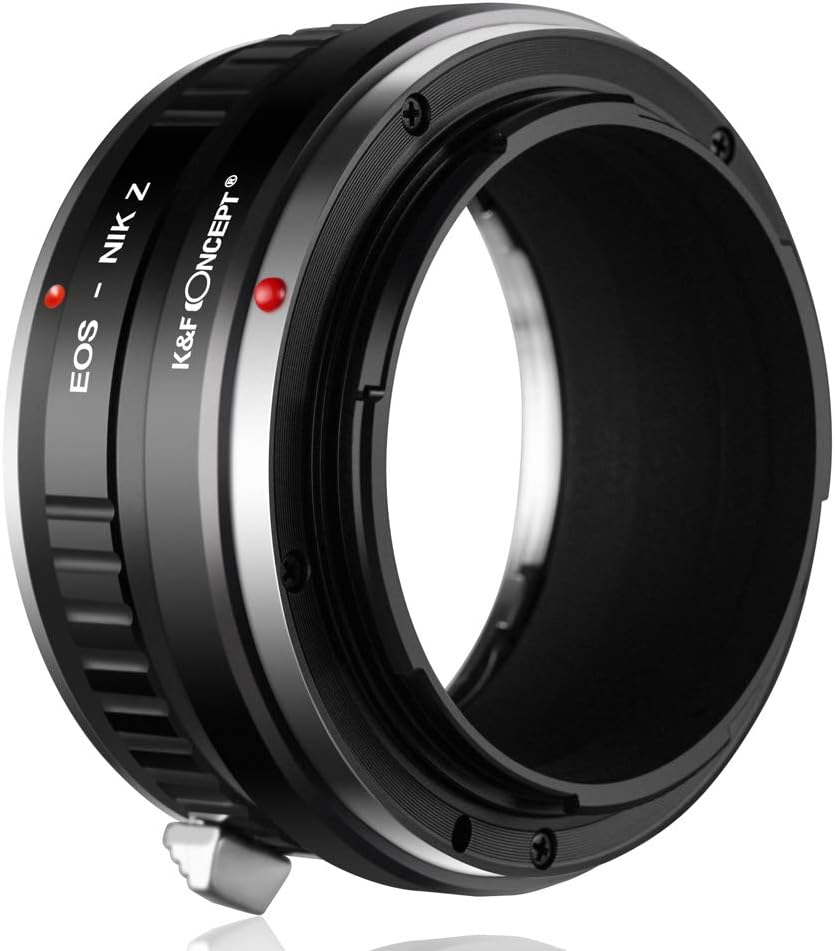 K&F Concept Manufacturer Direct Store Mount Adapter for Canon EOS Lens to Nikon Z Camera Canon EF-Nikon Z Mount Conversion Ring zf z8 Infinite Realization High Precision