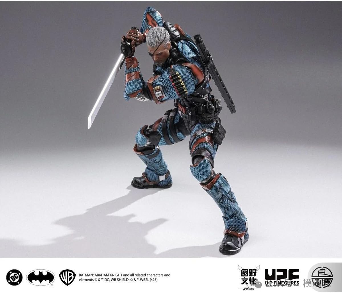 HiPlay DC002 Fine Manufacturing 1/12 "Batman: Arkham Knight" Deathstroke Action Figure, Painted, Finished Product