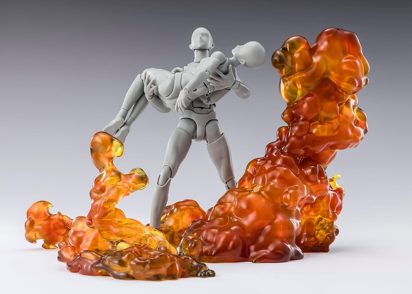 Tamashi Nations Tamashi EFFECT SMOKE Burst Ver. for S.H. Figuarts Approx. 5.3 inches (135 mm), PVC & ABS Pre-Painted Effect Parts