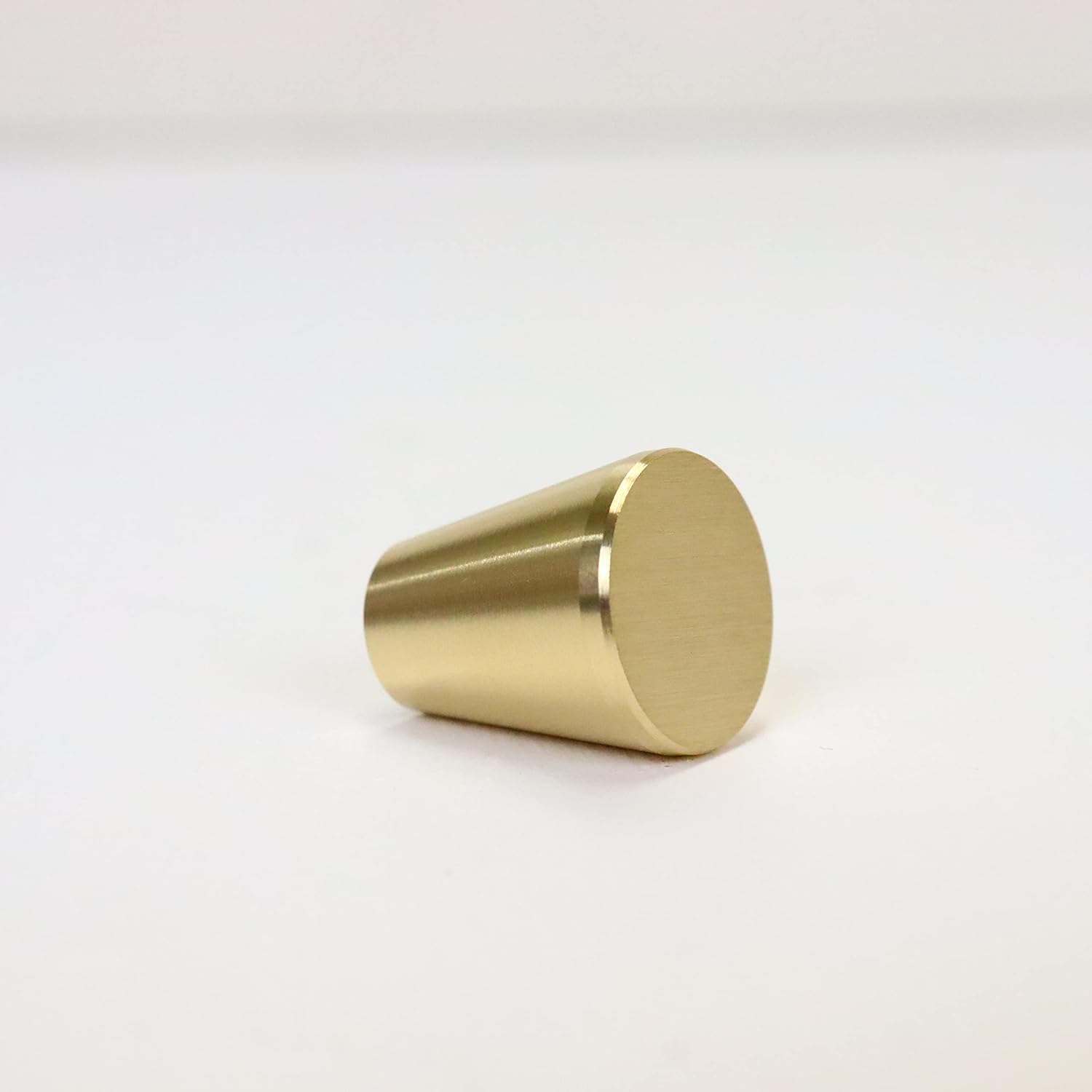Craftsman Finish Handle Handle Knob Total of 8 Types Kitchen Kitchen Drawer Door Solid Brass Gold Small (0.6 inch (16 mm)