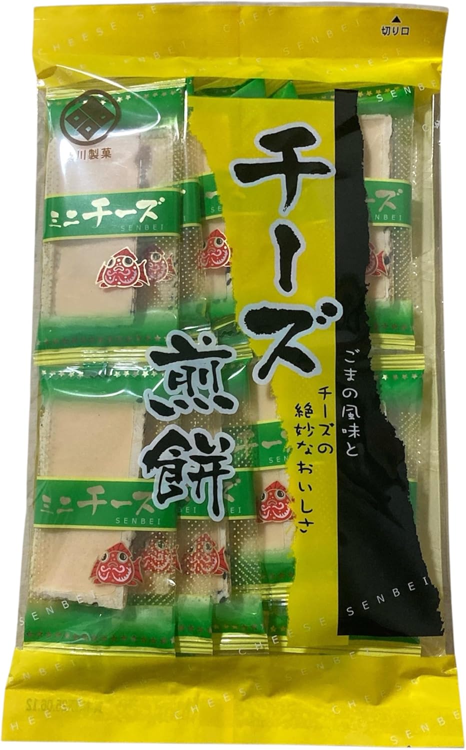 Tohoku Limited Aomori Prefecture Limited Shibukawa Confectionery Specialties of Tohoku [Special Butter Senbei] Convenient Storage Chuck Bag for Easy Storage, 16 Pieces (Cheese Senbei Senbei), Set of
