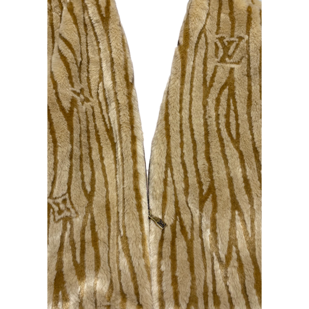 LOUIS VUITTON 'EPI FLEECE' HOODED BLOUSON