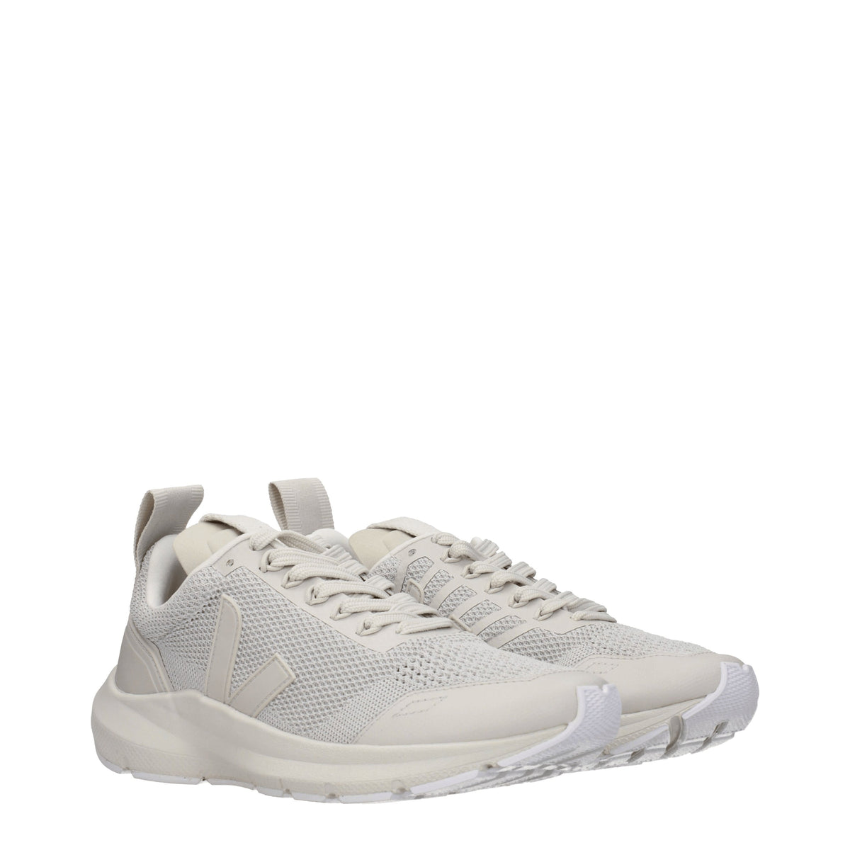 Veja VejaスニーカーXリックオーウェンズレディースファブリックグレー/パールアンティーク - Image 3