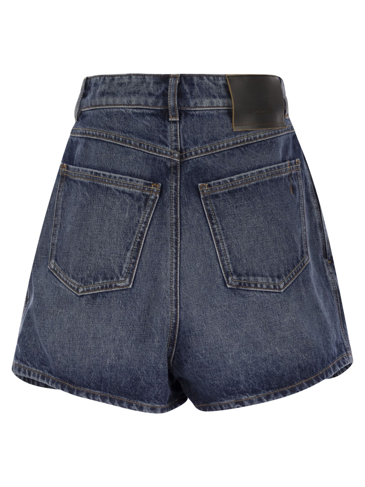 Sportmax SportMax Ghirba Denim Shorts - Image 3