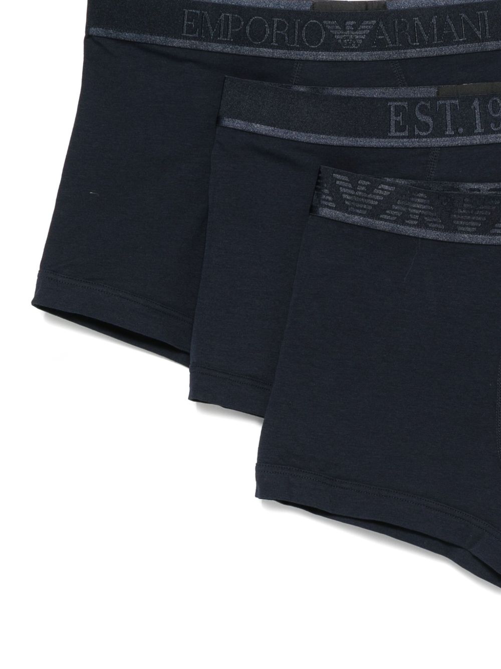 Emporio エンポリオ アルマーニ ロゴ ボクサー 3 パック - Image 3
