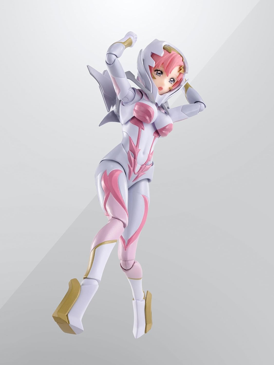S.H. Figuarts Lax Klein (Pilot Suit Ver.) Ride-on Reproduction Set, PVC & ABS, Approx. 5.1 inches (130 mm), Pre-painted Complete Figure