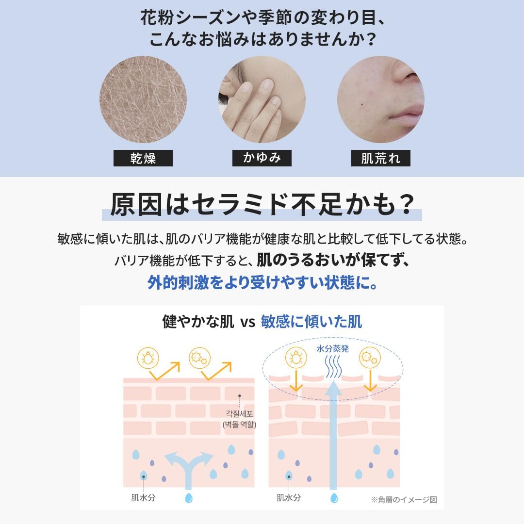 [AESTURA] Atbarrier 365 Cream 80ml Korean Cosmetics Moisturizing Cream Skin Care Dry Skin Sensitive Unscented Uncolored Ceramide Hypoallergenic Derma Cosmetics