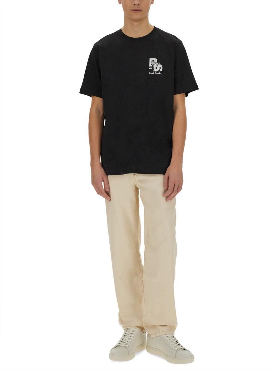 Paul PS By Paul SmithレギュラーフィットTシャツ - Image 3