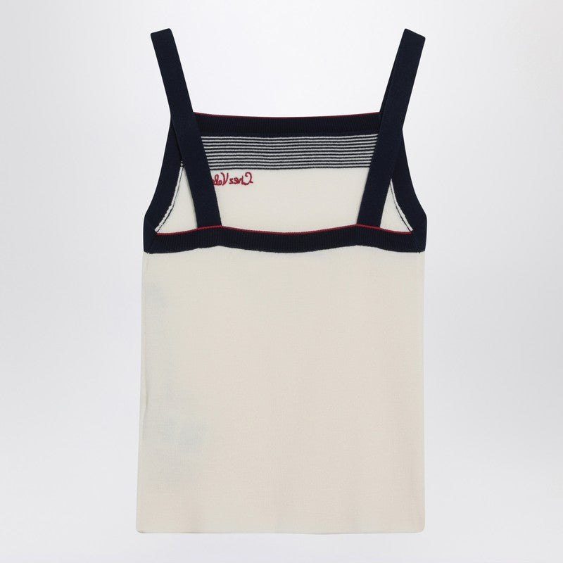 Valentino ウールのChez Valentino刺繍、Valentinoトップ - Image 3