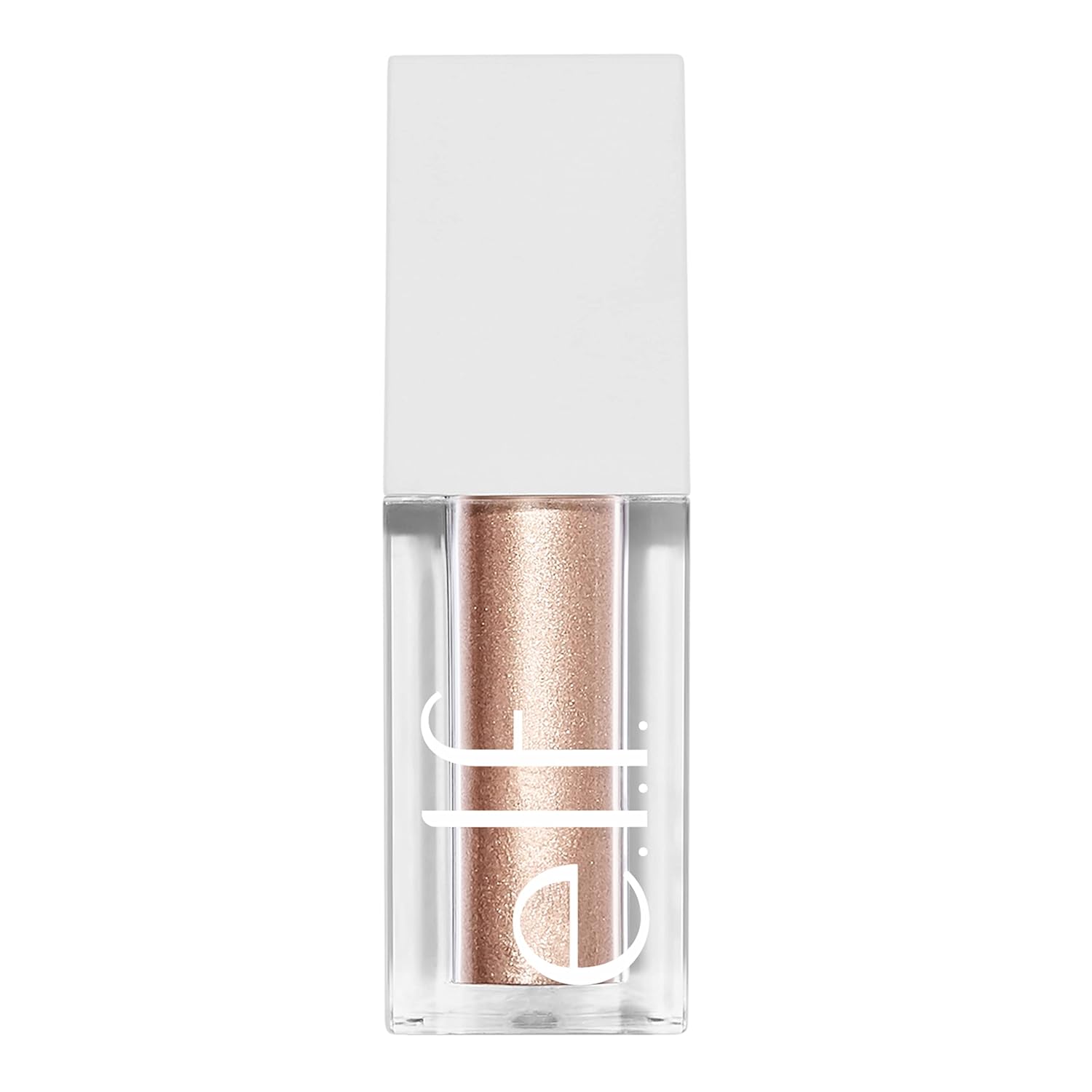 e.l.f. Sombra de ojos líquida metálica, fórmula de gel, acabado multidimensional para un aspecto de ojos atrevido, cobertura de un solo paso, vegano y libre de crueldad, Moon, 0.1 onzas líquidas