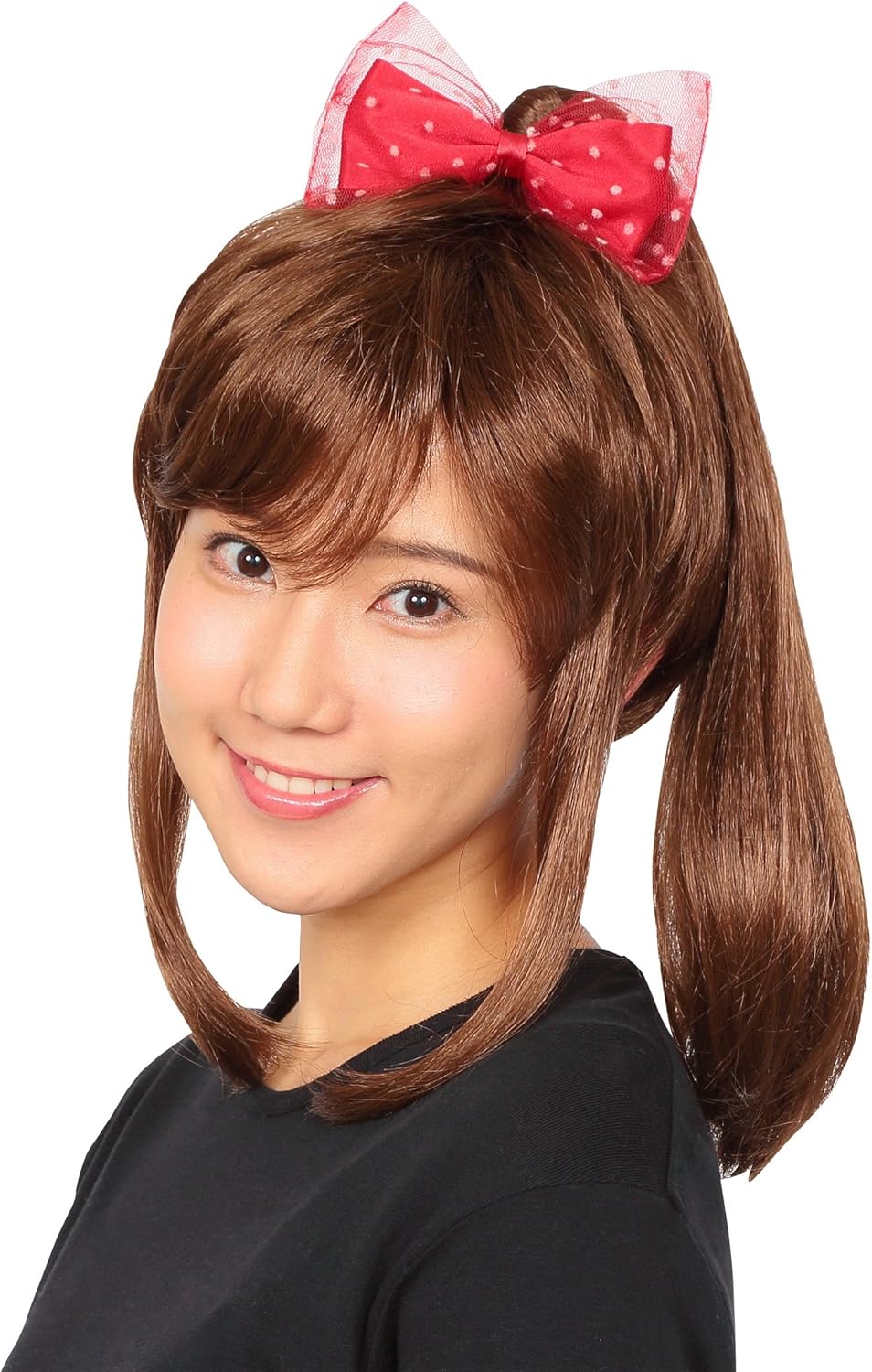 Katsurand Natural Ponytail Wig Costume Prop Unisex