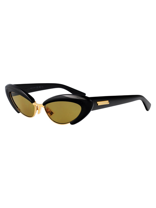 Bottega Veneta Cat Eye Sunglasses BV1387 S 001 - Image 3