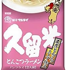 Marutai Kurume Thick Tonkotsu Ramen, 6.6 oz (194 g)