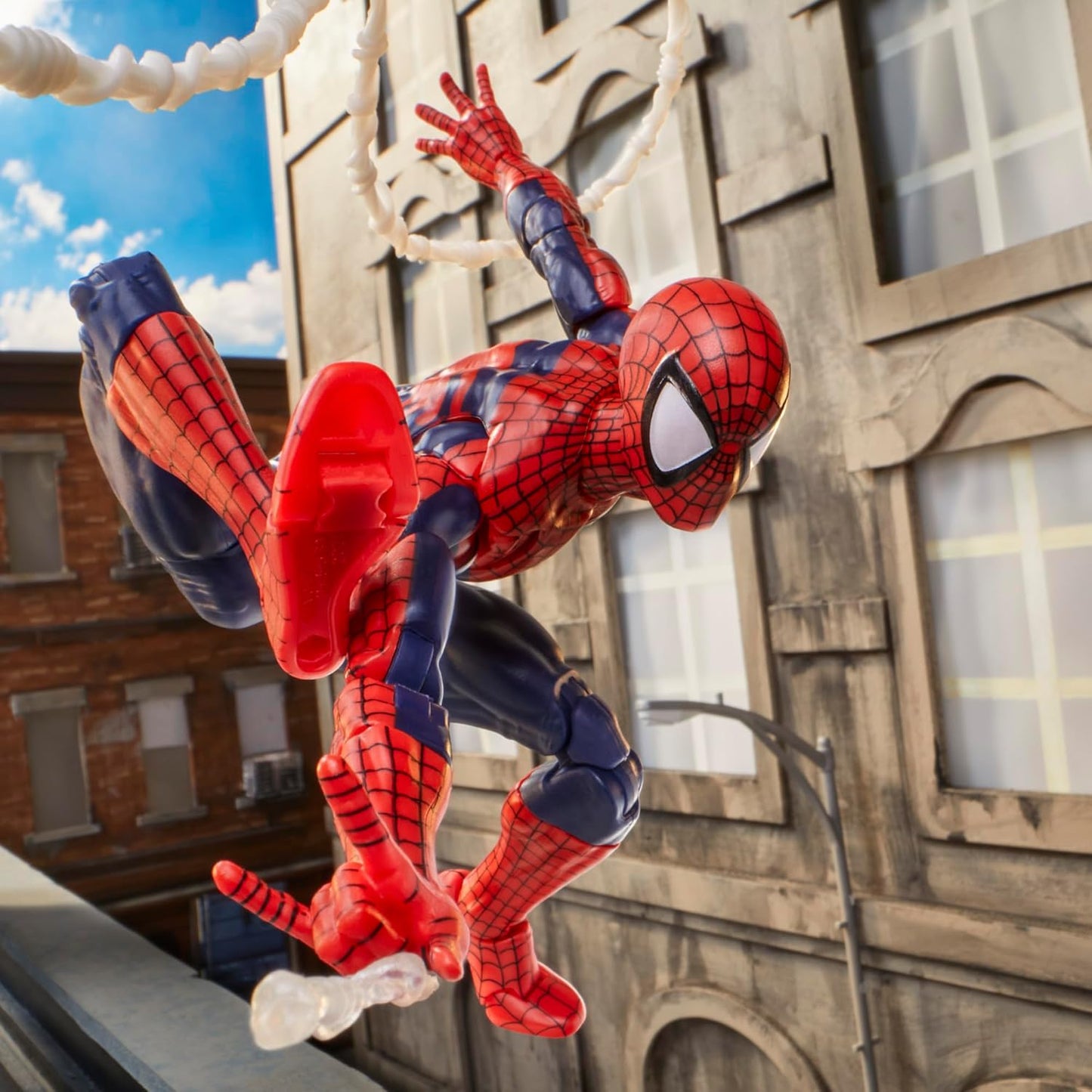 HASBRO Marvel Legends Maximum Series Spider-Man Deluxe Spider-Man Comics Collectible 6" Action Figure, Amazing Movement, Amazing Accessory G0594 Authentic
