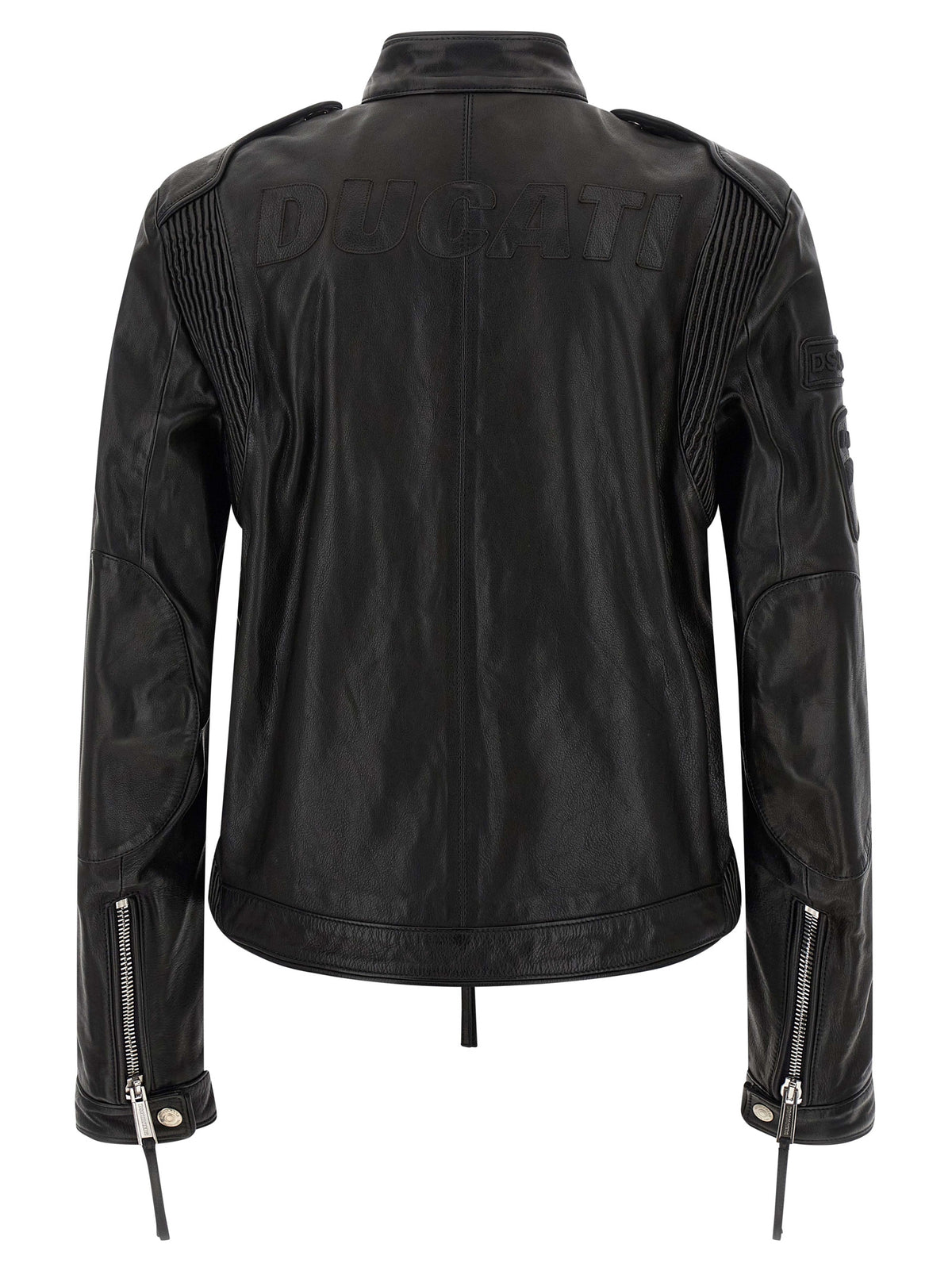 Dsquared2 Dsquared2 Dsquared2 X Ducati Capsule革のジャケット - Image 3