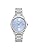 Casio MTS-115D-2A2 Analog Quartz Standard Silver Light Blue