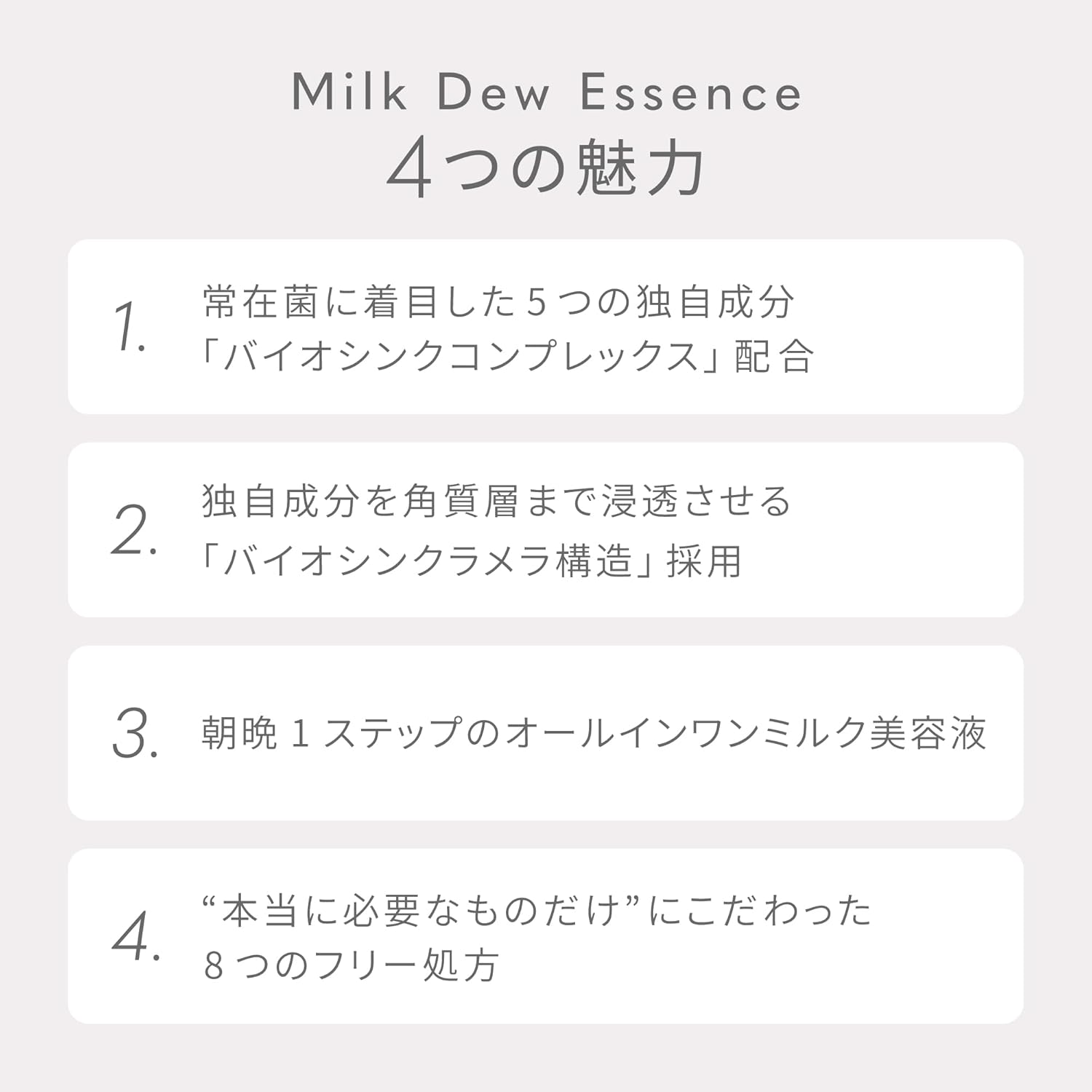 Milk of Milk Dew Essence Serum 1.7 fl oz (50 ml)