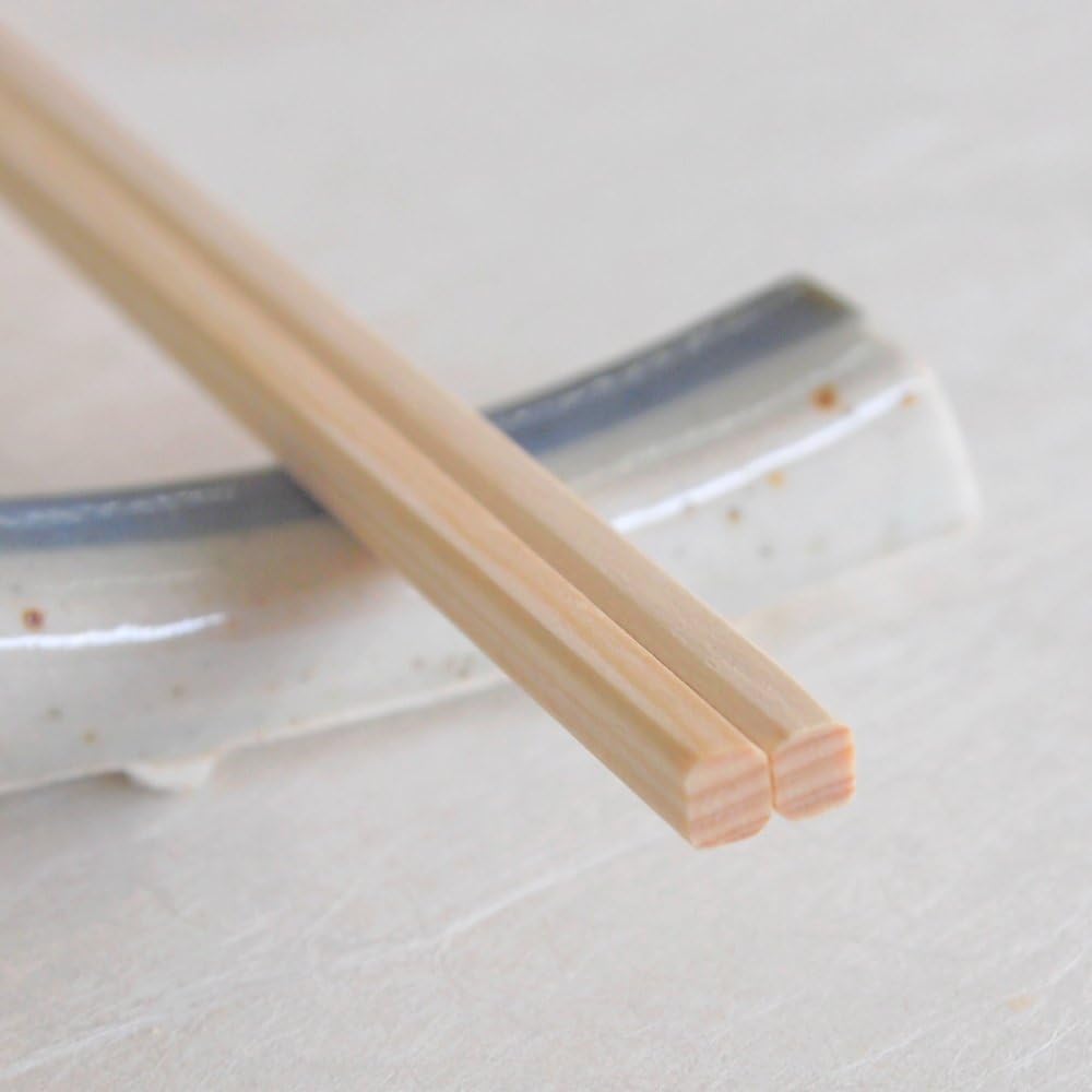 Iwai Sangyo Split Chopsticks Made in Japan, Japanese Cypress, Genroku Chopsticks 8.3 inches (21 cm), 100 Pairs