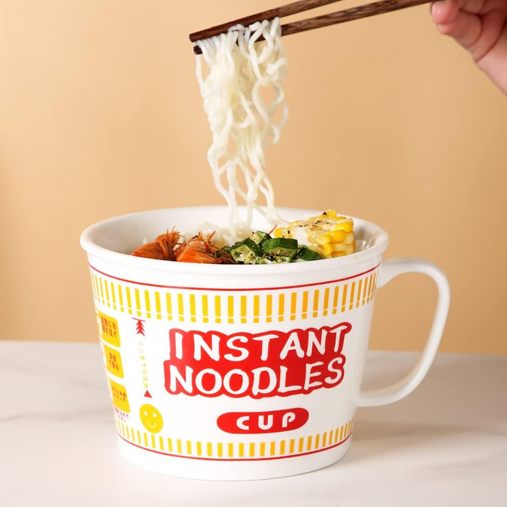 サラダボウル、ディナーボウル、ラーメンボウル、クリエイティブセラミックインスタントヌードルボウル、ラーメンボウルセット、スープ、麺、フォー、うどん、ラーメン愛好家へのギフト用の大きなラーメンボウル (Color : Blue)