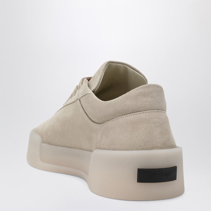 Fear Fear Of God ベージュ スエード エアロビック ロー スニーカー - Image 3