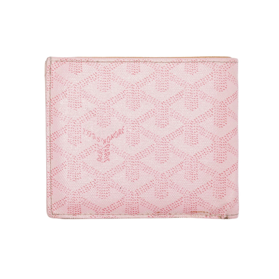 GOYARD 'PINK' FLORENTINE BI FOLD WALLET