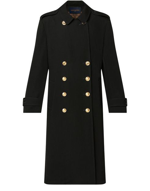 LOUIS VUITTON Golden Buttons Overcoat - Image 3