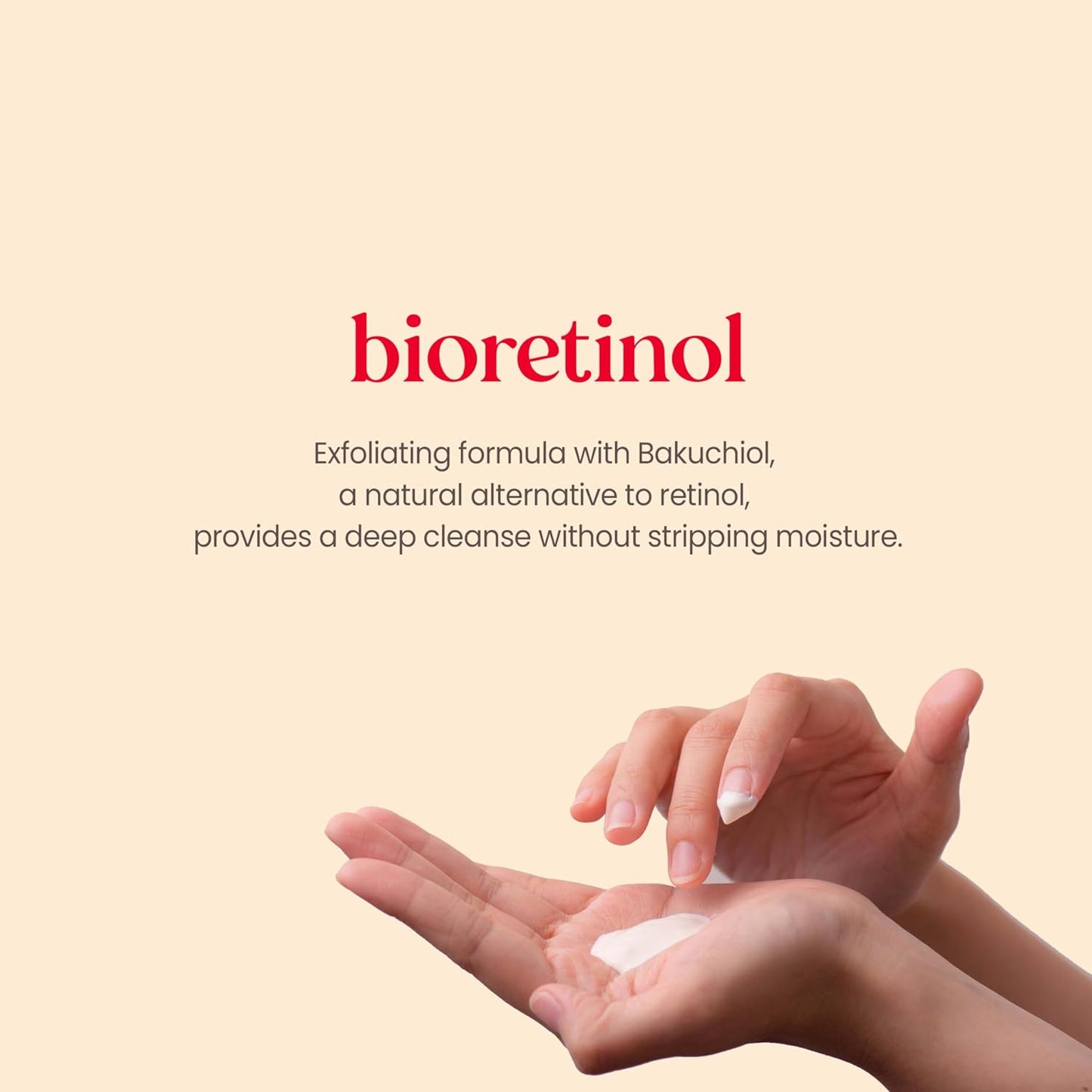 Burt's Bees Limpiador refinador renovador con alternativa de retinol natural Bakuchiol, 6 onzas (el paquete puede variar)
