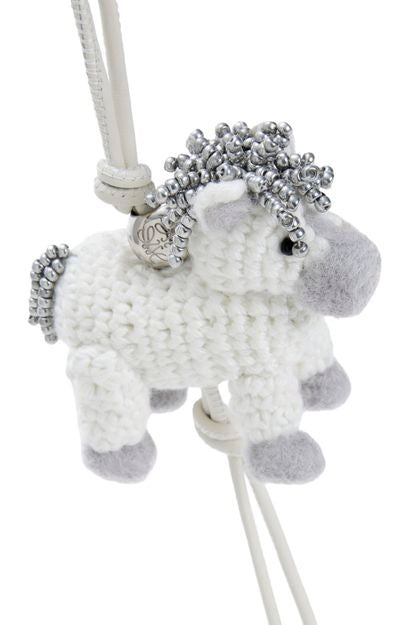 LOEWE Felt horse bag charm - Image 3