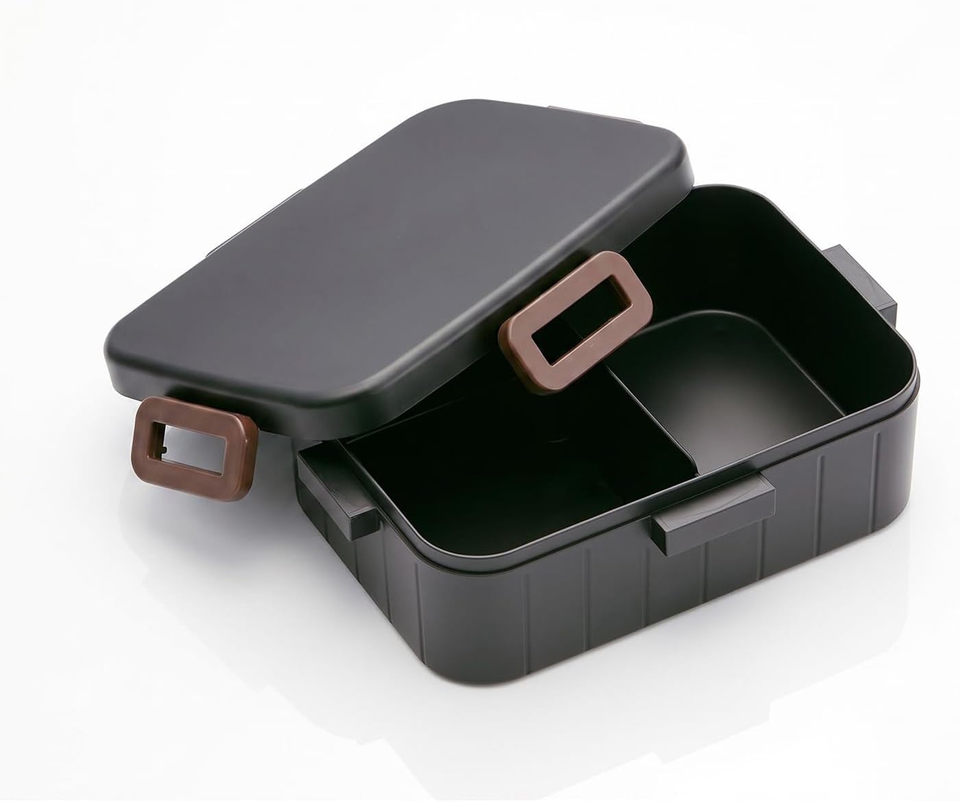 スケーター(Skater) 弁当箱 大容量 1600ml 男性用 L 4点ロック ブラック 食洗器対応 YZFL16-A