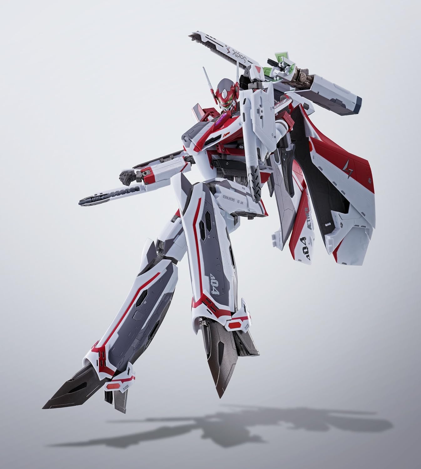 DX Chogokin Macross Delta VF-31C Siegfried (Mirage Farina Jenius's Unit) Approx. 10.2 in. (260 mm) Diecast, ABS, & PVC Painted Poseable Figure