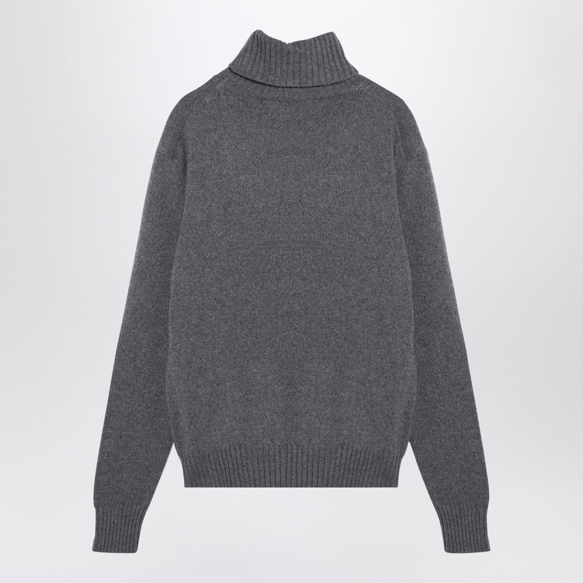 Ami Ami Paris Light Gray Cashmere Turtleneckジャンパー - Image 3