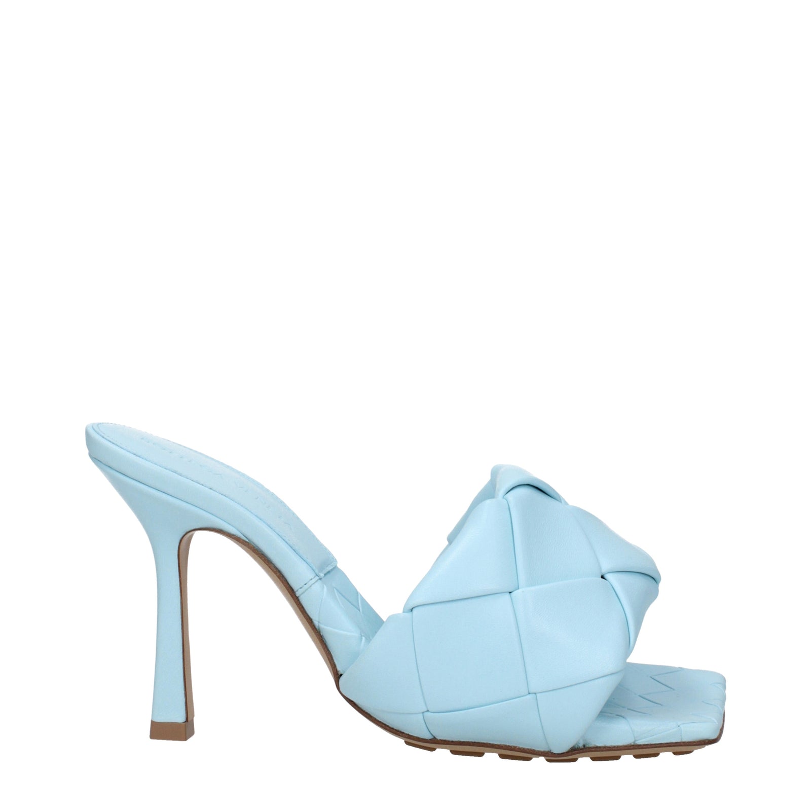 Bottega Veneta Sandals Women Heavenly Leather/Pale Blue - Image 3