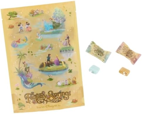 Tokyo DisneySea Exclusive, Soft Candy, "Fantasy Springs, Fantasy Springs", Themed Goods, Dreaming of Fantasy Springs, TDR TokyoDisneyResort, Snacks, Souvenirs, Disney Goods, Present (Includes Shopping