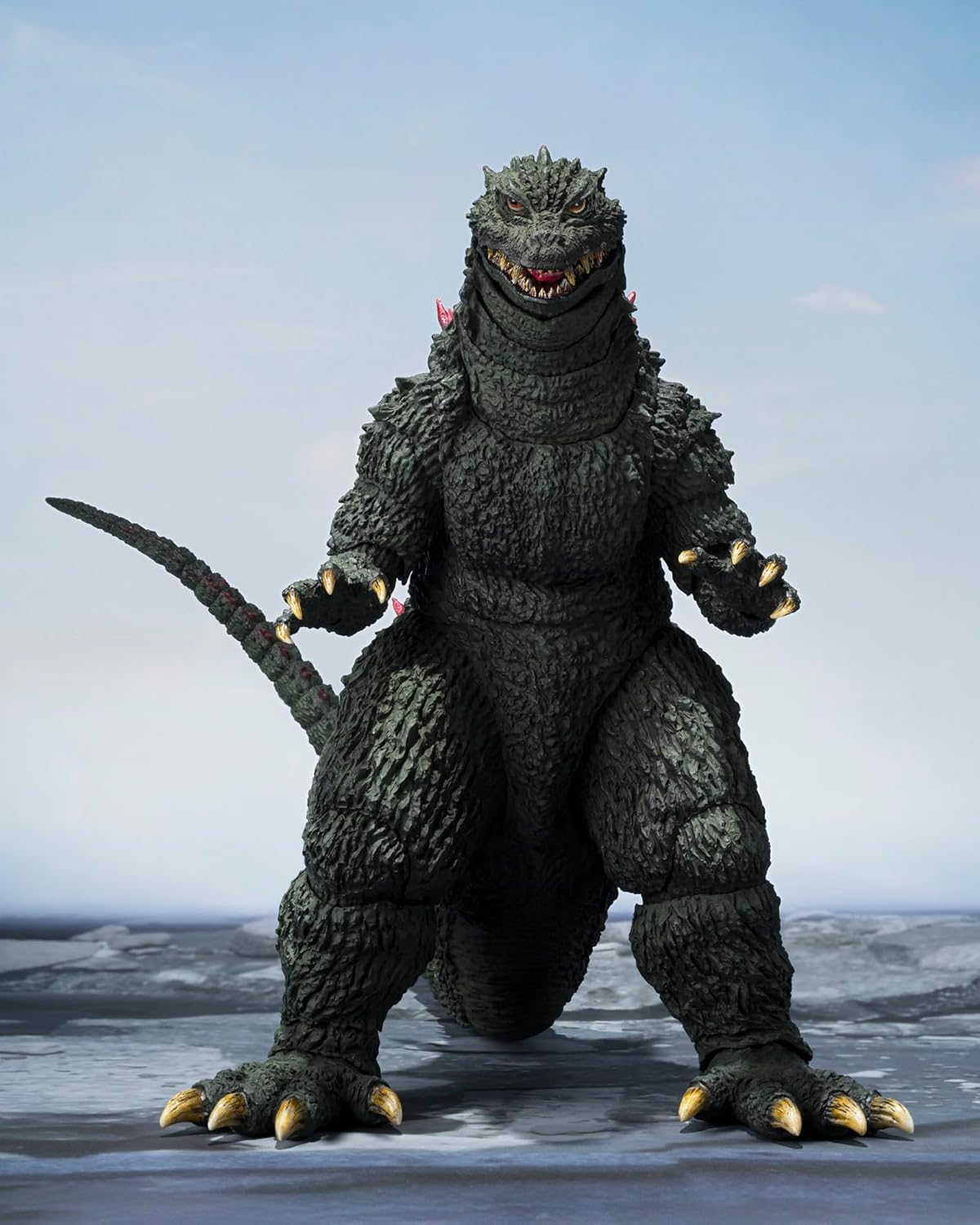 TAMASHII NATIONS S.H. Monster Arts Godzilla x Megagiras G Annihilation Operation Godzilla (2000), Approx. 6.3 inches (160 mm), PVC & ABS Pre-painted Action Figure