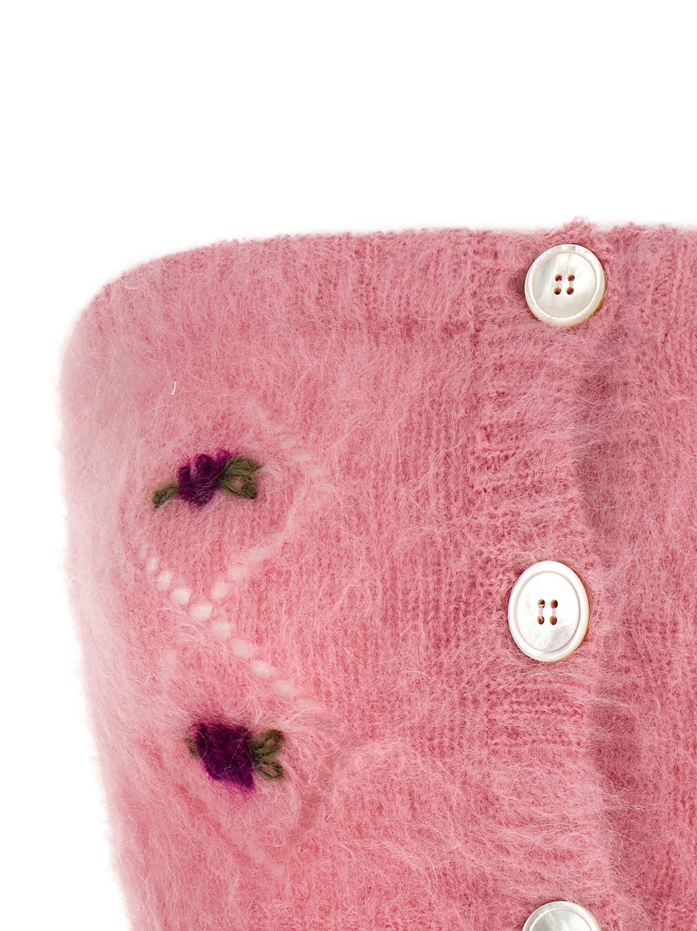 Alessandra Rich 'Carded Mohair' Top - Image 3
