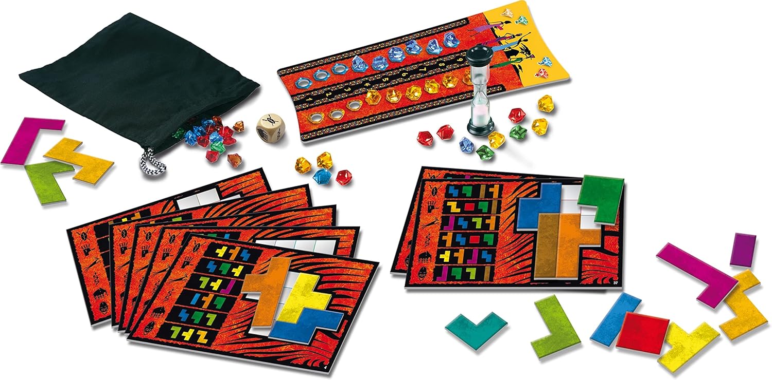 Jeep Ubongo Standard Edition Brain Training Puzzle + Board Game, Japanese Version