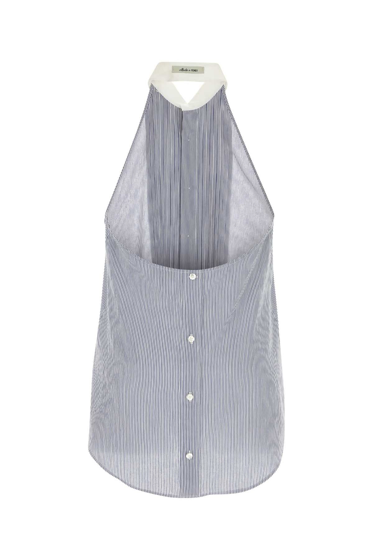 Fendi フェンディ刺繍ビスコースブレンドシャツ - Image 3