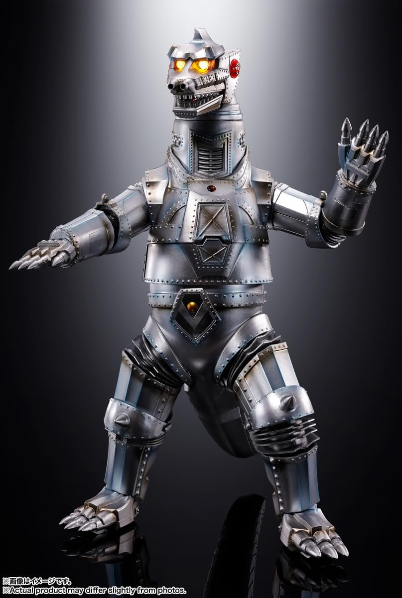 TAMASHII NATIONS DX Soul of Chogokin Godzilla vs. Mechagodzilla Mechagodzilla 1974, Approx. 10.6 in. (270 mm), Made Using ABS & POM & Die Cast Metal, Pre-painted Action Figure